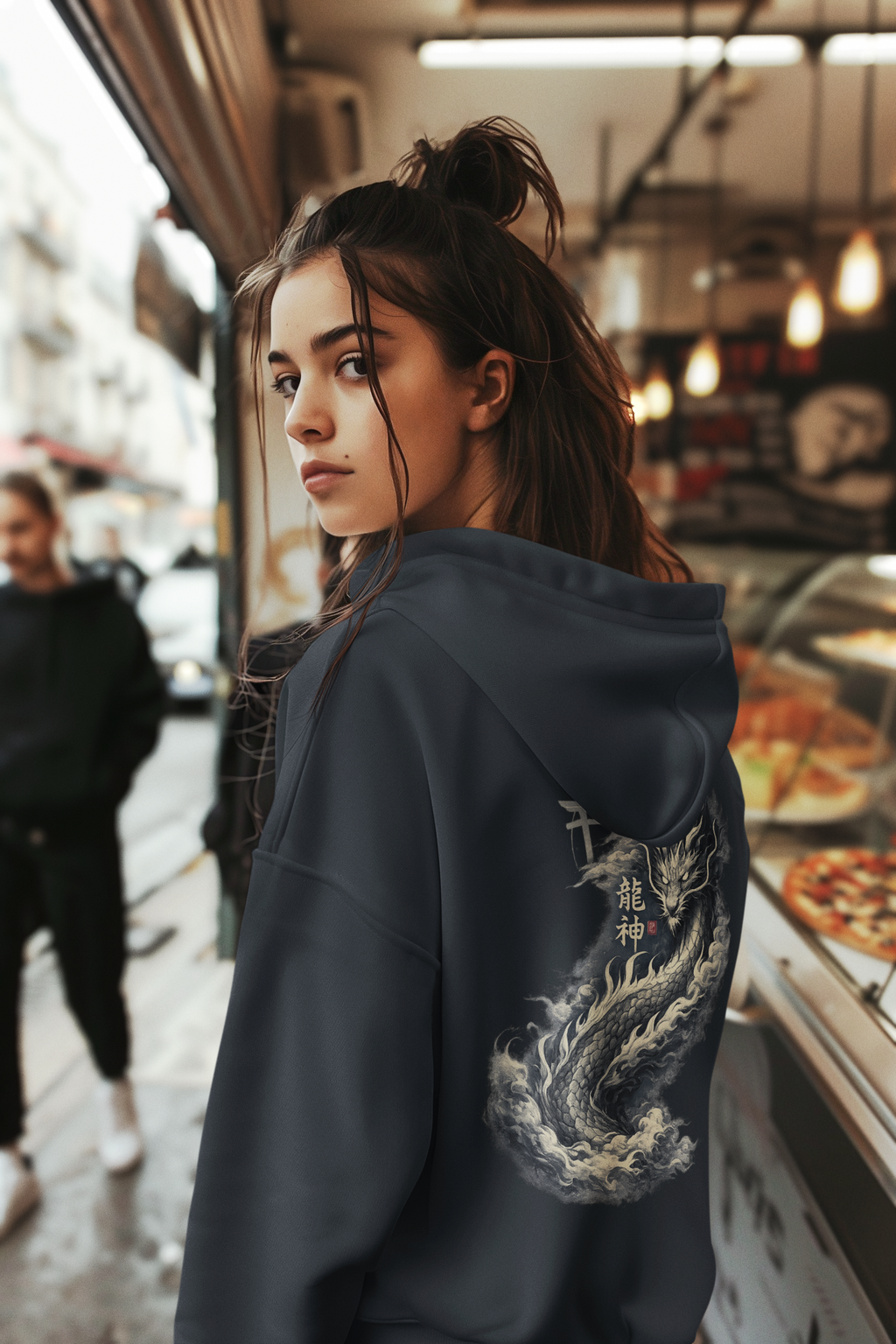 DRAGON GOD UNISEX HOODIE - DRAPIVO ORIGNAL