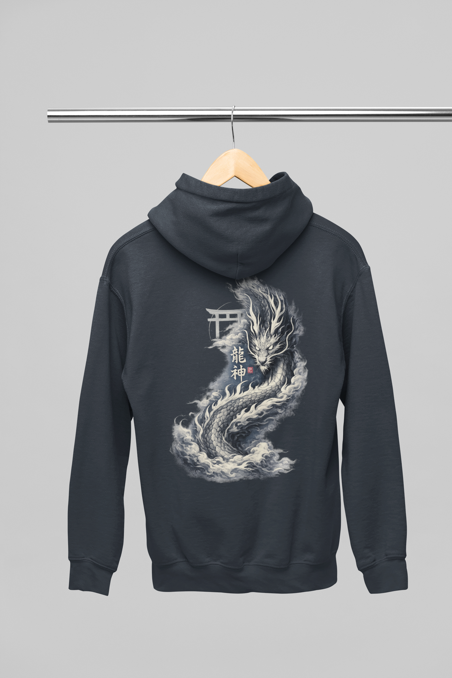 DRAGON GOD UNISEX HOODIE - DRAPIVO ORIGNAL