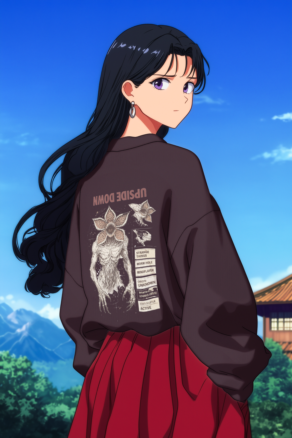 DEMO STRANGER THING UNISEX SWEATSHIRT